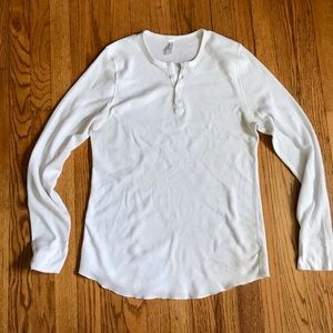 American Appare Henley Long Sleeve Medium